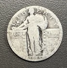 1925 Standing Liberty Quarter Rough Circ / 90% Silver / Great For Hoarding!