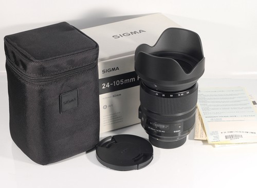 Sigma 24-105mm f/4 DG OS HSM Art Lens Nikon F Mount Display Model As New