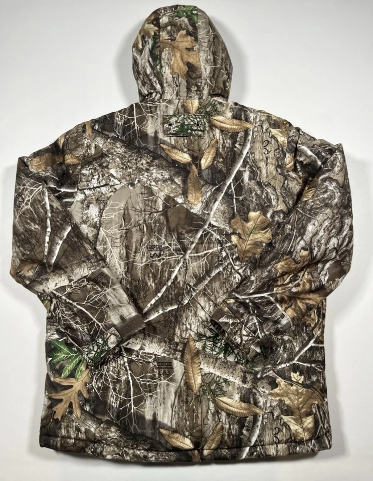 Chaqueta Realtree para hombre mediana camuflada con capucha Foto 2 de 3