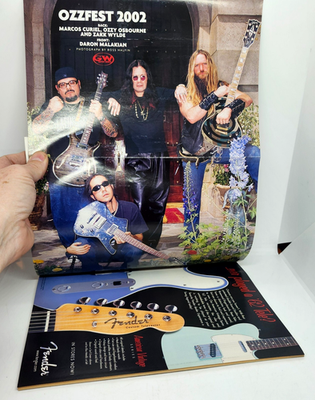 GUITAR WORLD MAGAZINE JULY 2022 OZZY OSBOURNE ZACK WYLDE W