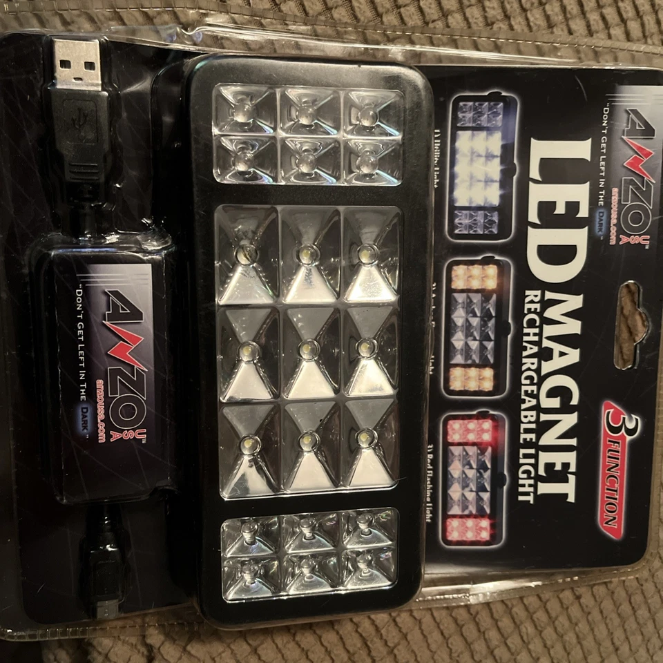 ANZO USA 861138 LED Magnet Light Universal Fit - Image 3 of 4