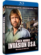 Invasion U.S.A. (1985) Chuck Norris Blu-Ray NEW (Spanish Package/English Audio)