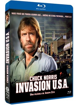 Invasion U.S.A. (1985) Chuck Norris Blu-Ray NEW (Spanish Package/English Audio)