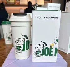NEW 2025 Starbucks Joe Kind Snoopy cup White 473ml/16oz  Christmas Gift