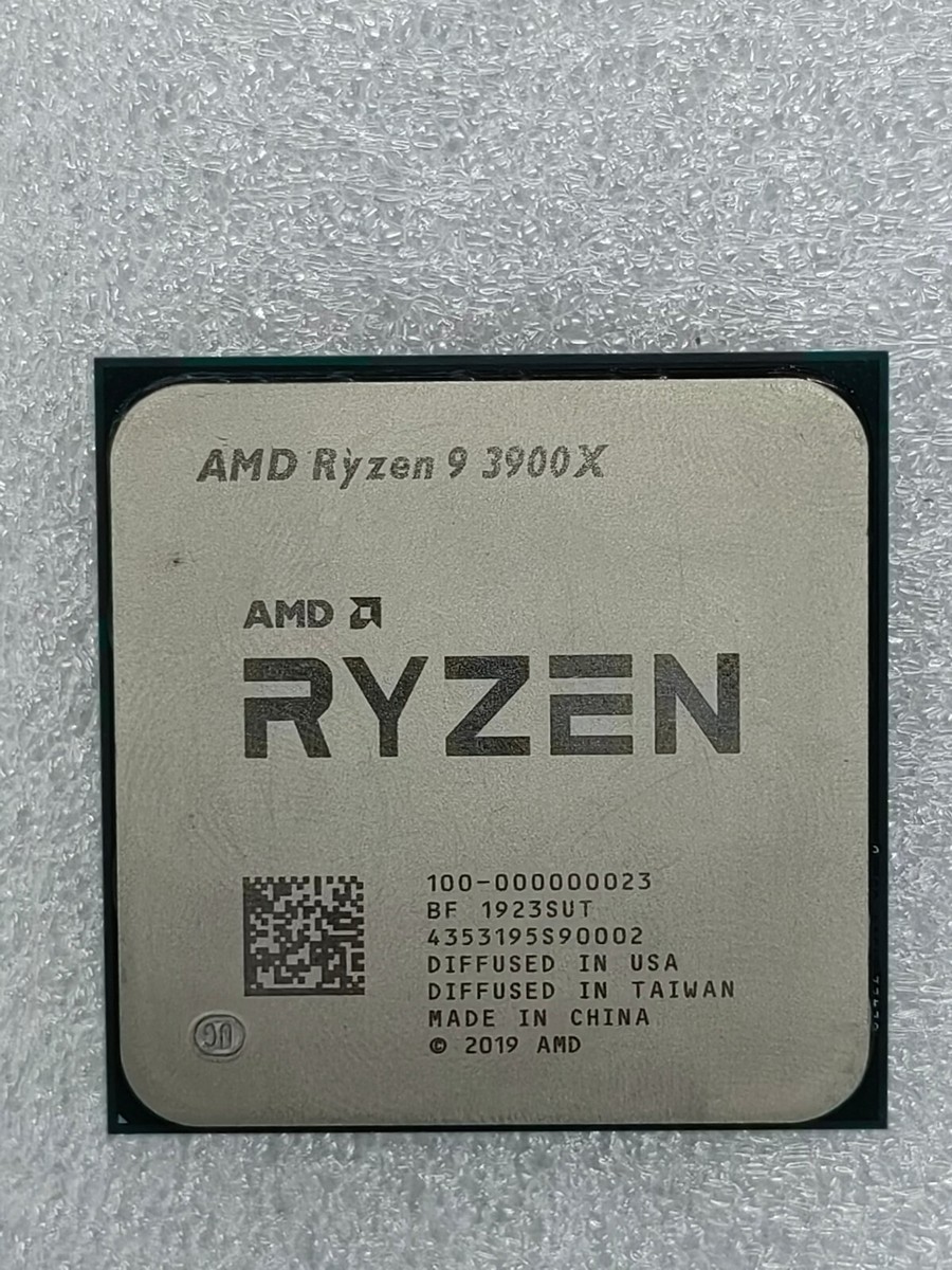 CPU AMD Ryzen 9 3900X CPU AMD Ryzen 9 3900X AM4 CPU Processor 3.8GHz 12C 24T 64MB