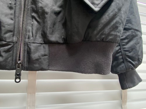 GANT schwarze Bomberjacke Größe Medium Herren Oversized Flug wasserabweisend 450€ - Bild 8 von 14
