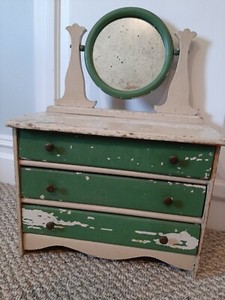 antique doll dresser