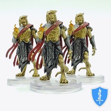 Aurak Draconian x3 - Warband Monster Pack Icons of the Realms D&D Miniature