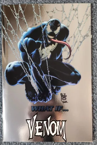 WHAT IF...? VENOM #1 Paulo Siqueira Foil Variant Marvel Comics 2024 Unread - NM+