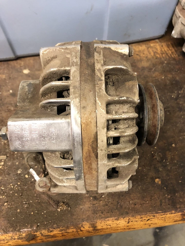 Alternador Mopar 1962 de fábrica 2098265 Dodge Plymouth Chrysler fecha 21 62 2098525 Foto 3 de 4