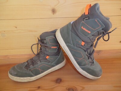 Lowa Raik Gr. 37 oliv grau warm Winter hohe Halbschuhe Stiefel Futter GoreTex