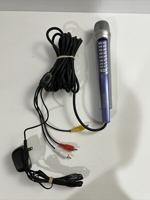 LEADSINGER KARAOKE MICROPHONE LS-2100 POWER SUPPLY .   NO CARTRIDGES