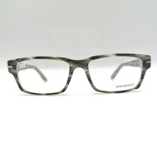 Davidoff Brille Mod. 91021-6050 Neu 52/16 140 Schw/grau gemustert 