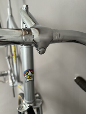 Guerciotti Vintage Steel Track Bike Campagnolo Record Pista Hubs