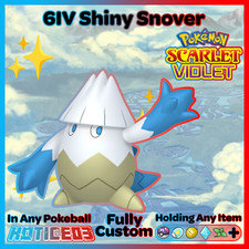 ✨ Shiny Snover 6IV ✨ Pokemon Scarlet & Violet 🚀 Fast 🚀