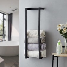 Towel Rack For Rolled Towels Towel Rack For Bathroomwall Mounted Metal Bathroom