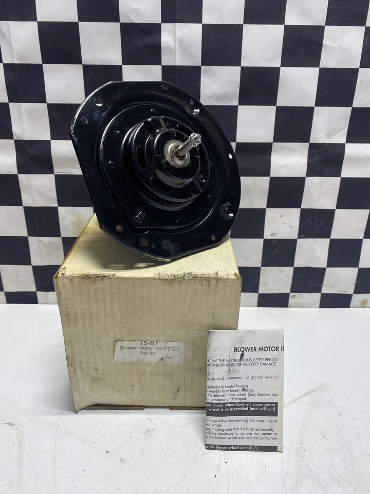 Jeep Wagoneer Cherokee Chief J10 FSJ 1974-79 calentador soplador Honcho Crown automático NUEVO Foto 2 de 4