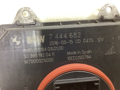 BMW F20 LED Control Module ECU 7444682 for sale online | eBay