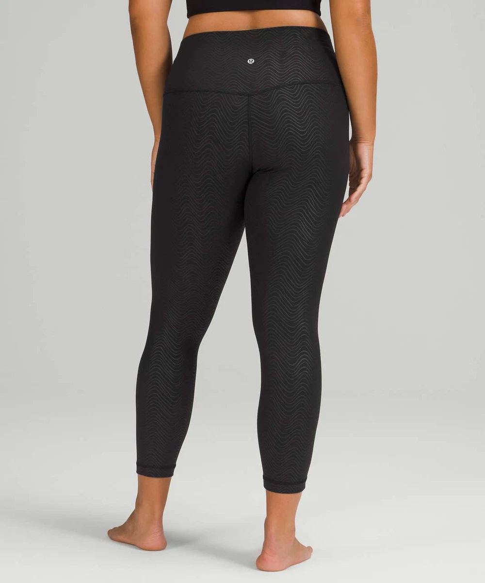 NWT Lululemon Wunder Train Tights Size 6 Smoked Spruce 28