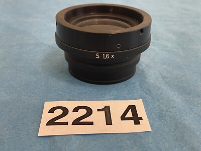 Carl Zeiss S 1,6x (1.6x) Microscope Objective Stemi SV6 SV11, 455061 (45 50 61)