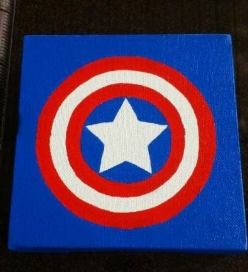 【新品】キャプテンアメリカ　アートポスター　CAPTAIN AMERICA 楽天市場】Captain America キャプテンアメリカ Retro PPA-027