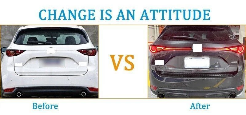 适用于马自达 CX-5 2017-21 LED 后尾制动转向灯驾驶灯信号 2x — 第 3/4 张图片