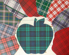 Large Apple Die Cuts for Bulletin Boards, Posters, Craft Projects & More, 10 Pcs