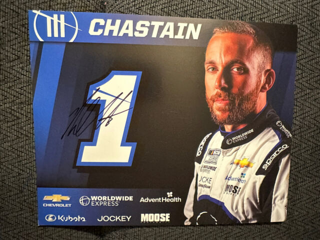 Ross Chastain Signed Promo Hero Card Nascar Cup Autographed 2023