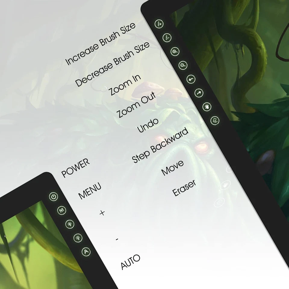 GAOMON PD2200 21,5 volllaminiertes Zeichentablett mit Bildschirm Monitor Stift Display - Bild 2 von 4