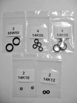 2 R&S O-ring Kits for Purox W-201, W-202, CW-202 Torches / R&S 007-112PU