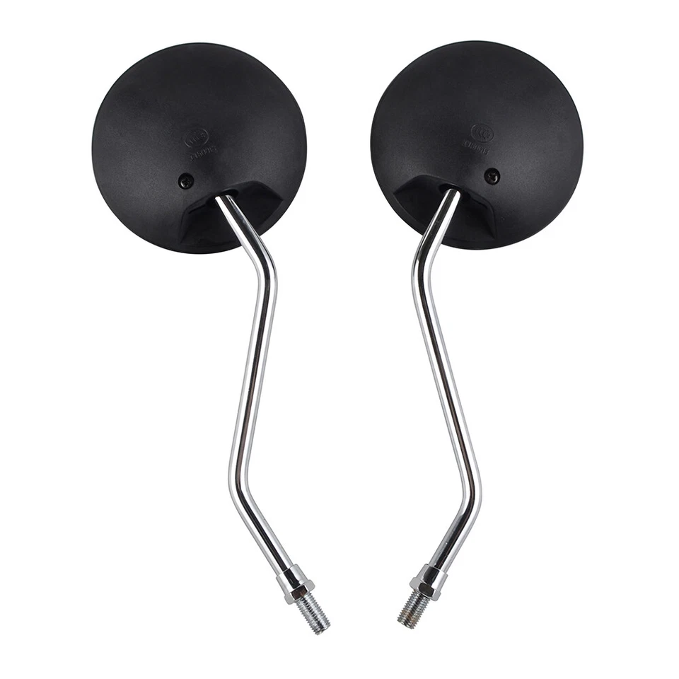 M10*1.25 Left Right Thread Mirrors Set for Yamaha 125/175/250 RD125/200 Foto 2 de 4