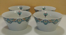 Cynthia Rowley CERAMIC Bowls Set Of 4  6" Diameter 3" Tall