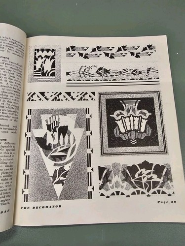 The DECORATOR magazine, July 1947 issue for sale. Collectable Magazine - Picture 3 of 7