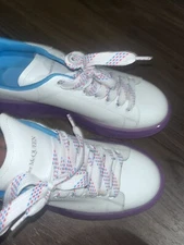alexander mcqueen sneakers men 9.5 used