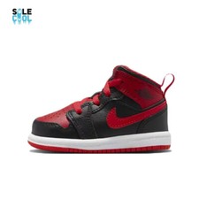 Air Jordan 1 AJ1 Mid Alternate Bred TD Toddler Shoes DQ8425-060