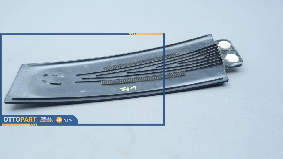 2013-2019 BMW 650i GRAN COUPE Rear Left Side Exterior B Pillar Trim Cover OEM - Image 3 of 4
