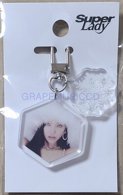 G)I-DLE (G)IDLE Super Lady POP-UP MD ACRYLIC KEYRING SNOW +