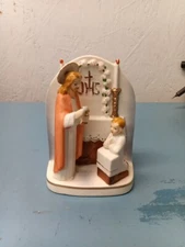 Vintage 1950’s Artmark - JHS Communion Figurine (LL)