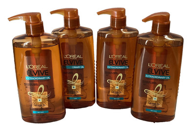 Case of 4 L'Oreal Elvive Extraordinary Oil Shampoo 28floz