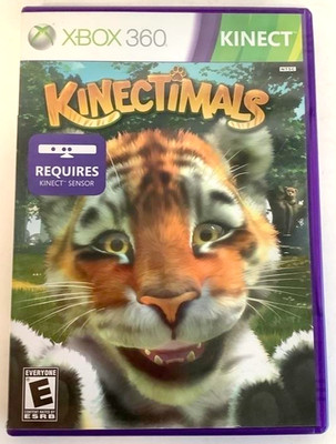 Xbox 360 KINECTIMALS Animals Video Game Interactive Kinect Compatible Frontier