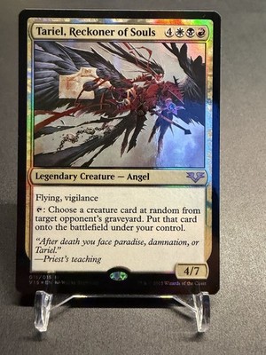 MTG Tariel, Reckoner of Souls FOIL From the Vault Angels FTV V15 NM