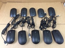 Lot of 10 Genuine DELL MS116 USB Wired Optical Mouse MS116t, MS116t1, MS116c 