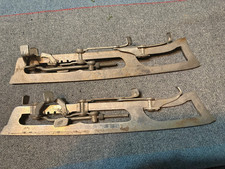 Antique Martin Scate Co Boston Mass No 30 Ice Scates Clip on type Pair 13"