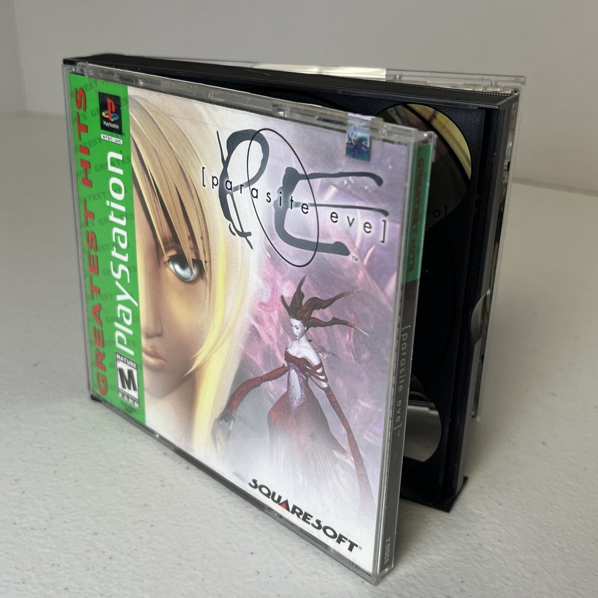 「ヴァイスクロイツ」Dramatic Precious Final stage Parasite Eve PlayStation 1 PS1 No Manual 2 Discs Tested