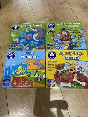 Orchard Toys Mini Spiele X 4 alle vollständig