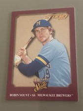 Robin Yount 2002 Donruss Studio “Classic” Card #0474/1000