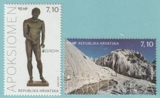 Kroatien 2012 ** postfrisch MiNr. 1033-1034 CEPT Besuche - Bild 1 von 1