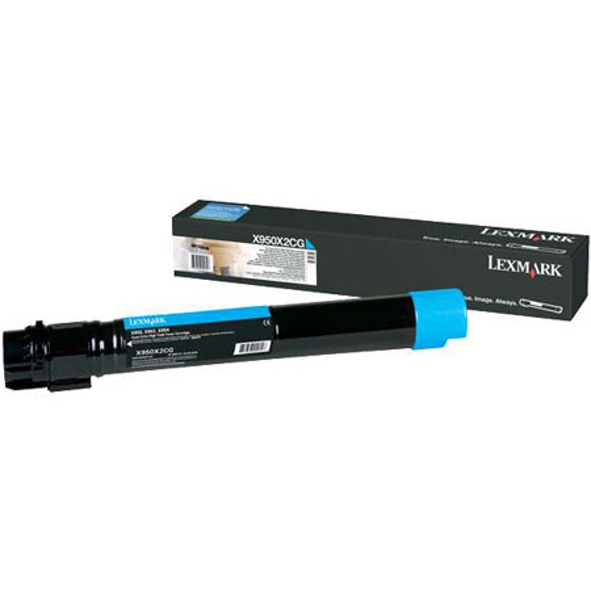 Lexmark X950X2CG Cyan Toner Cartridge for X950de X952dte - X954dhe Color Laser 122590₽