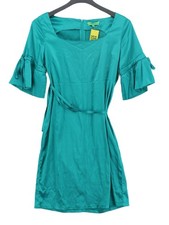 New York laundry A-Line Midi Dress UK12 in Blue