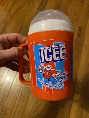 NEW NO BOX ICEE SLUSHIE MAKING CUP MUG MAKER MISSING SPOON/STRAW FREE SHIP